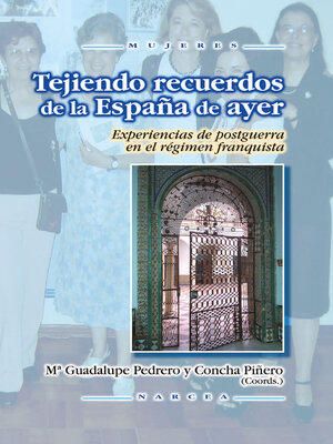 cover image of Tejiendo recuerdos de la España de ayer
